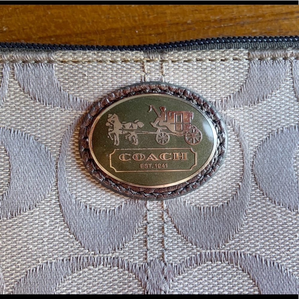 Coach Monogram Wristlet - Picture 2 of 6